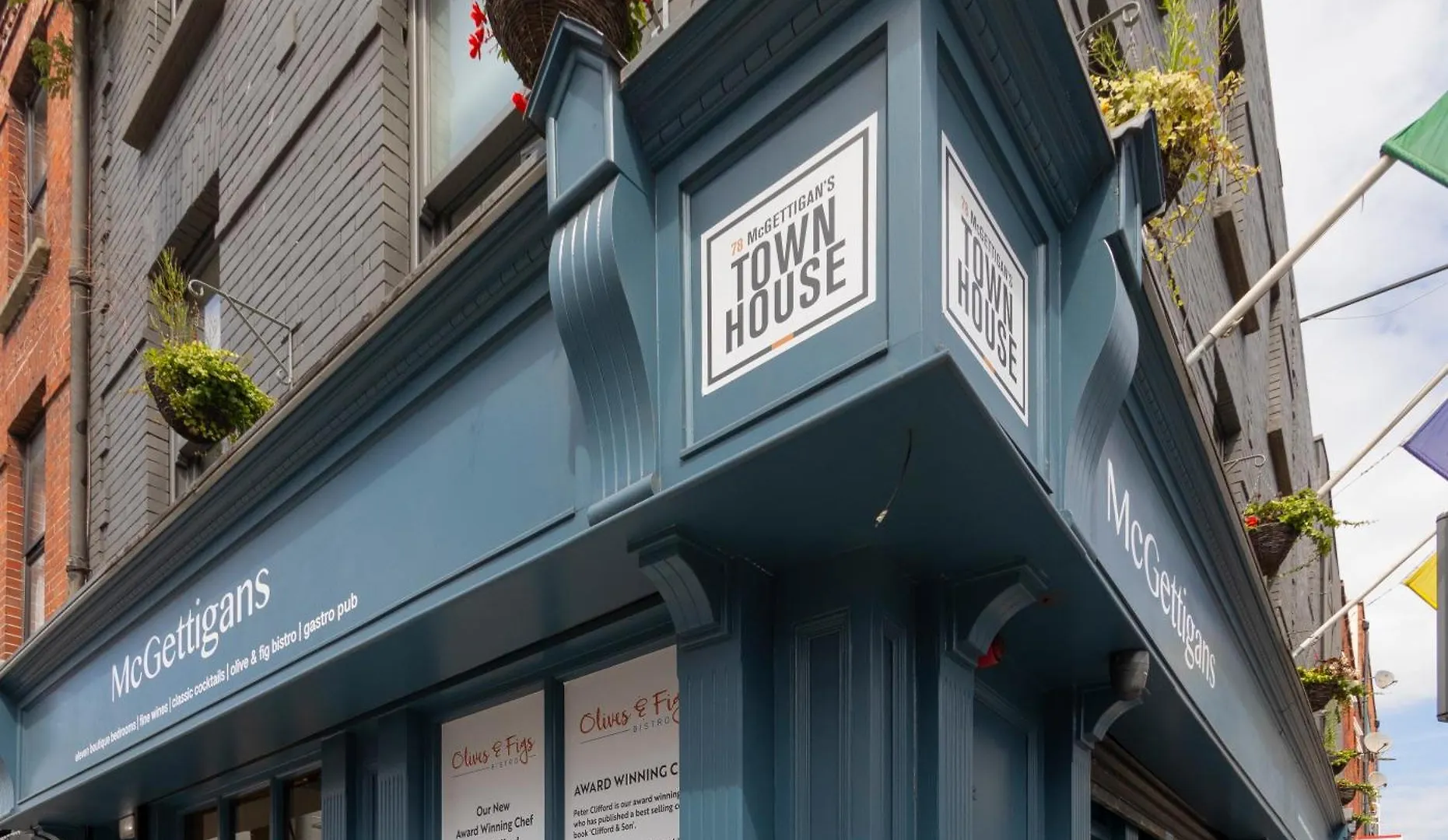 بيت ريفي فندق Mcgettigan'S Townhouse - Olives & Figs Bistro دبلن